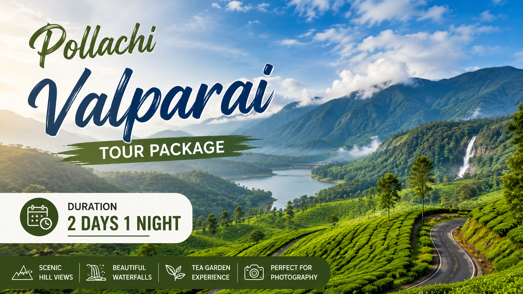 Pollachi Valparai Tour Package
